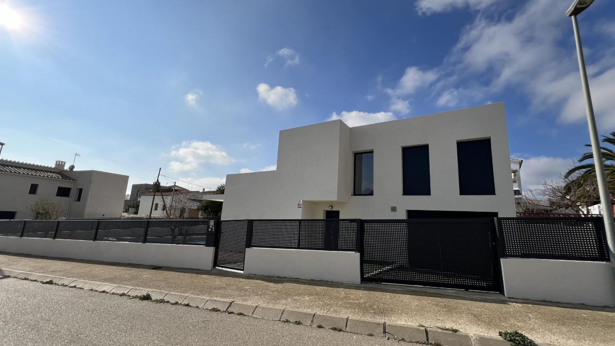 Casa Moderna Roses Con Piscina Y Jardin Mas Bosca, Roses Villa Palau Saverdera Bagian luar foto